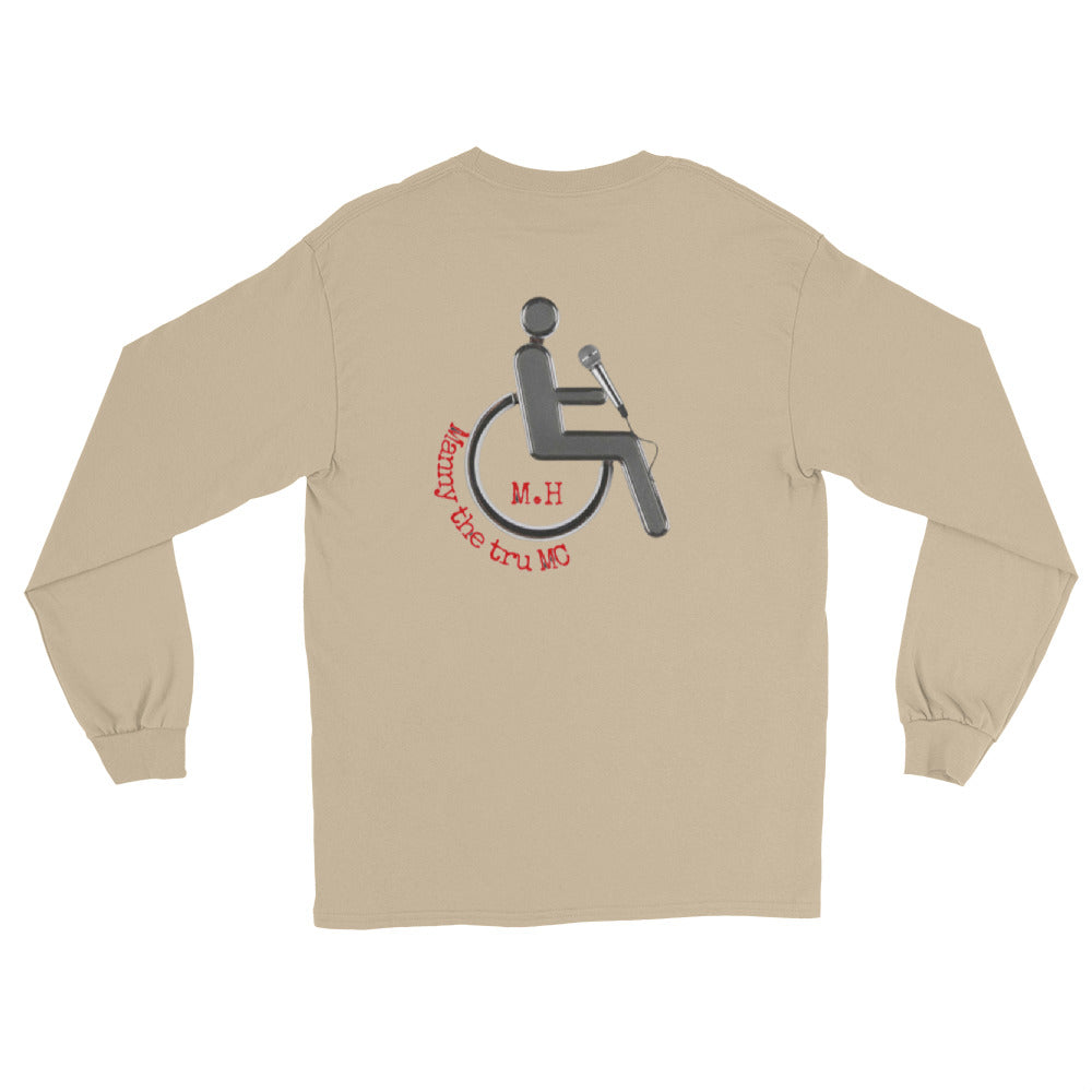 Don't waste time make time Men’s Long Sleeve Shirt