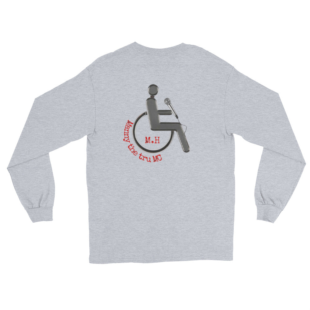 Don't waste time make time Men’s Long Sleeve Shirt