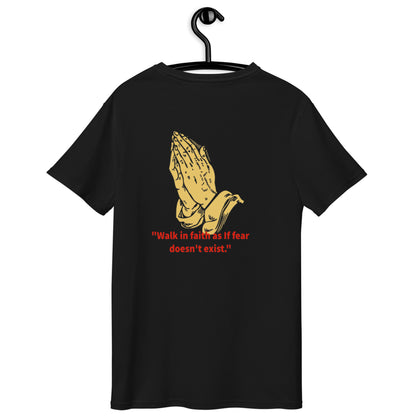 Faith over fear Men's premium cotton t-shirt