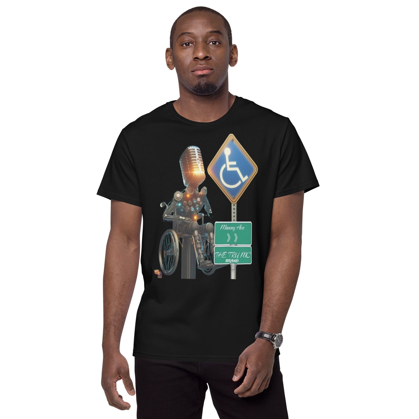 THE TRU MC BRAND Men's premium cotton t-shirt