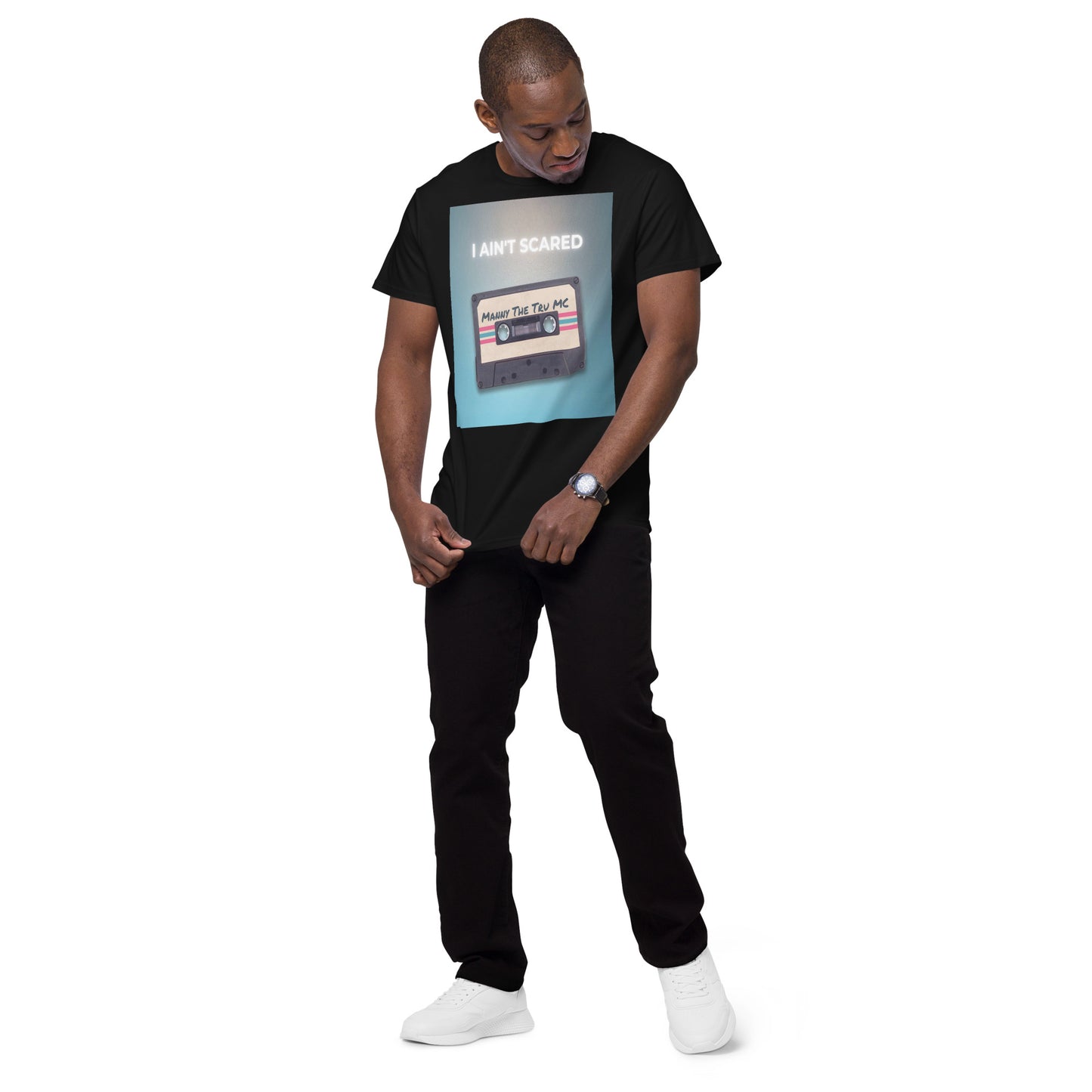 I Ain’t Scared Men's premium cotton t-shirt