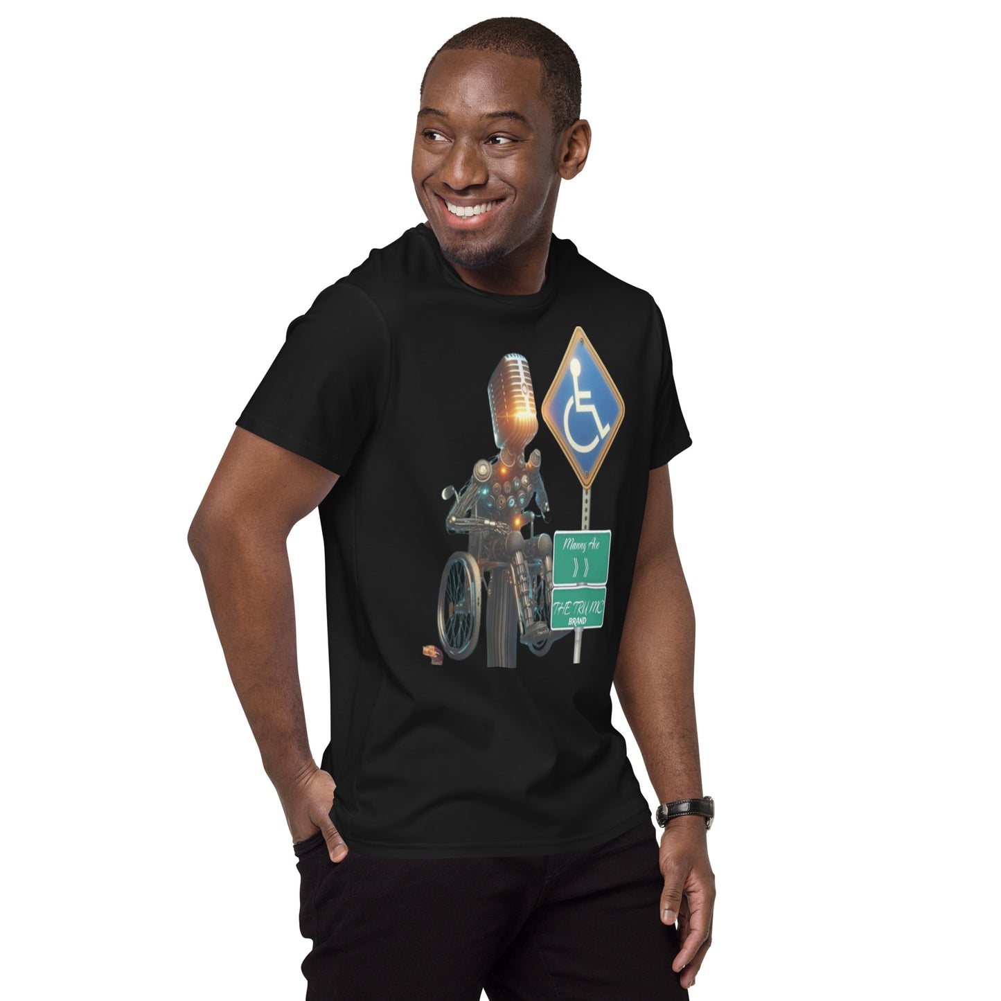 THE TRU MC BRAND Men's premium cotton t-shirt