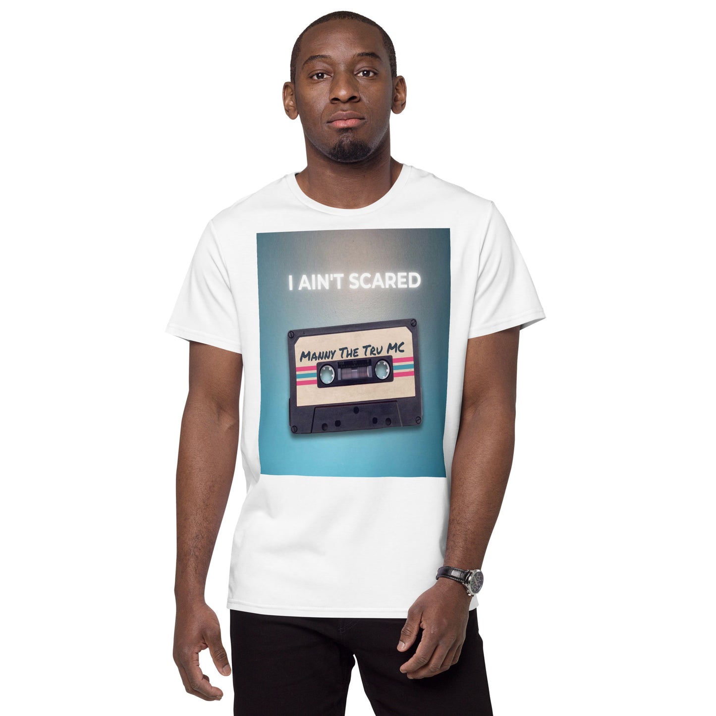 I Ain’t Scared Men's premium cotton t-shirt