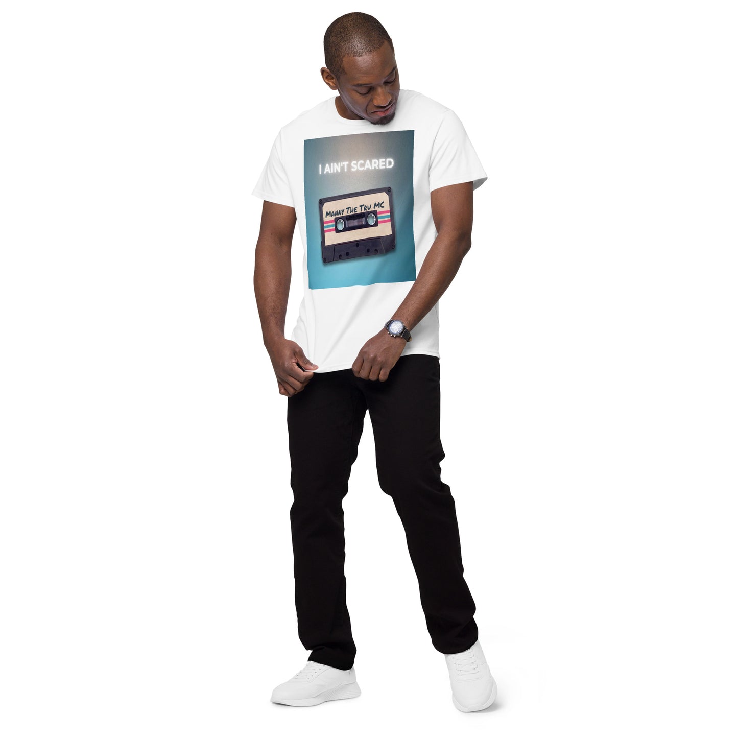 I Ain’t Scared Men's premium cotton t-shirt