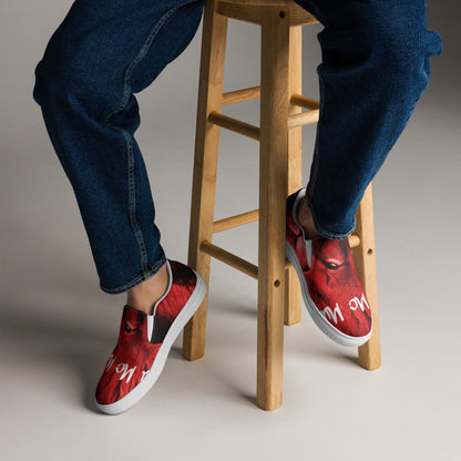 second generation TRU MC MUZIK Men’s slip-on canvas shoes