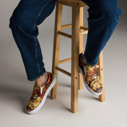 TRU MC MUZIK second generation Men’s slip-on canvas shoes