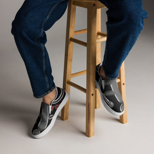 THE TRU MC Men’s slip-on canvas shoes
