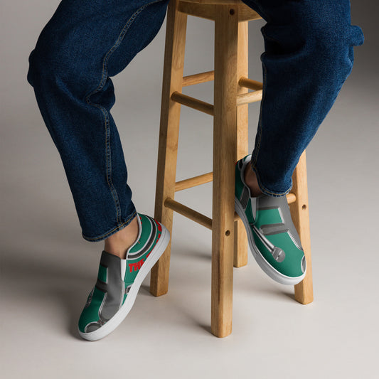 THE TRU MC NEW MONEY Men’s slip-on canvas shoes