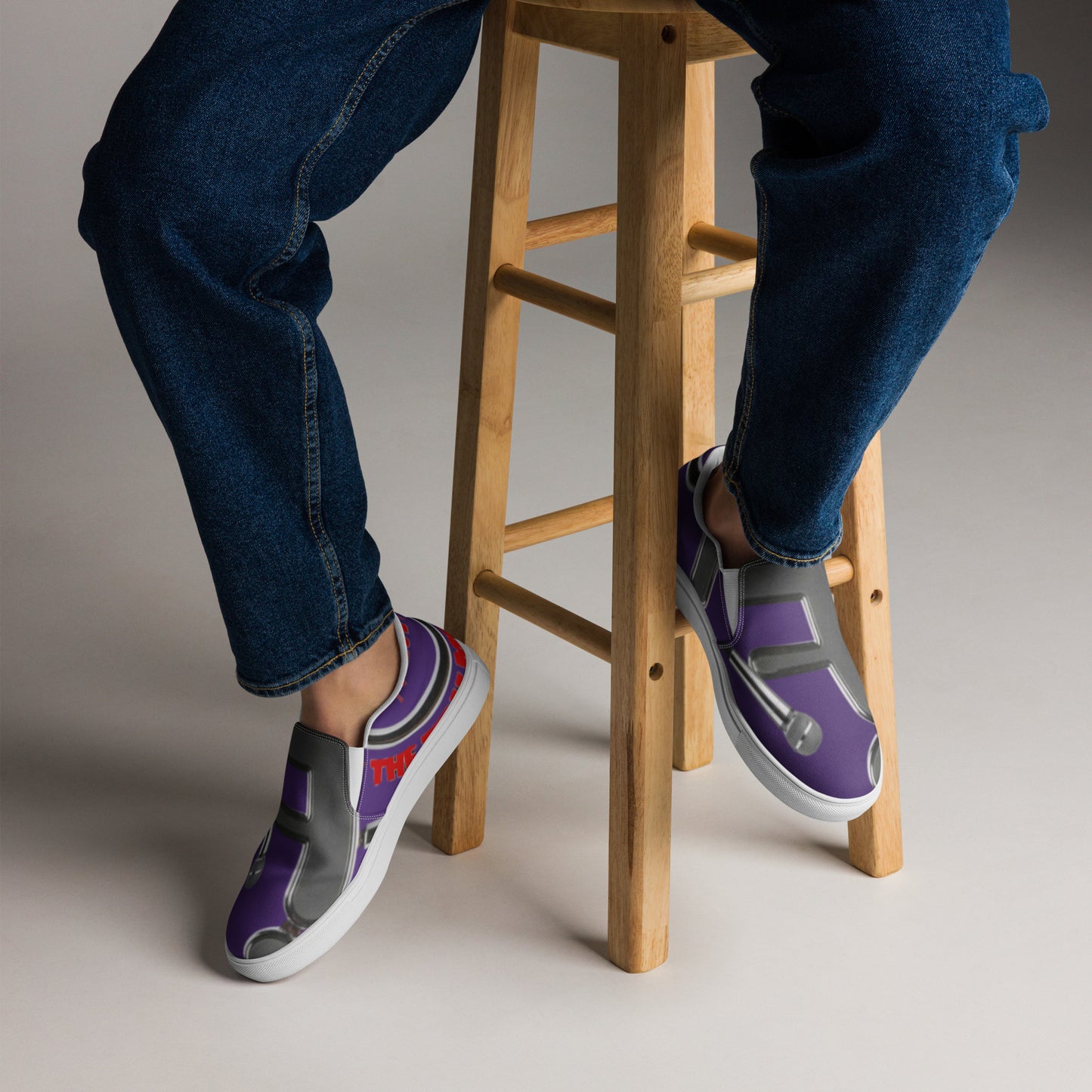 THE TRU MC 2024  Men’s slip-on canvas shoes