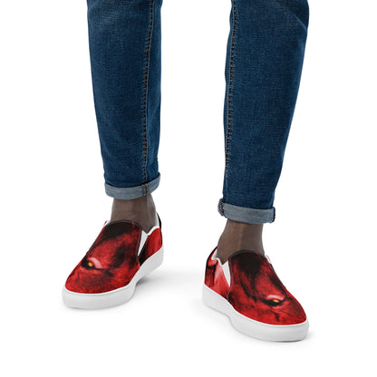 TRU MC MUZIK Men’s slip-on canvas shoes