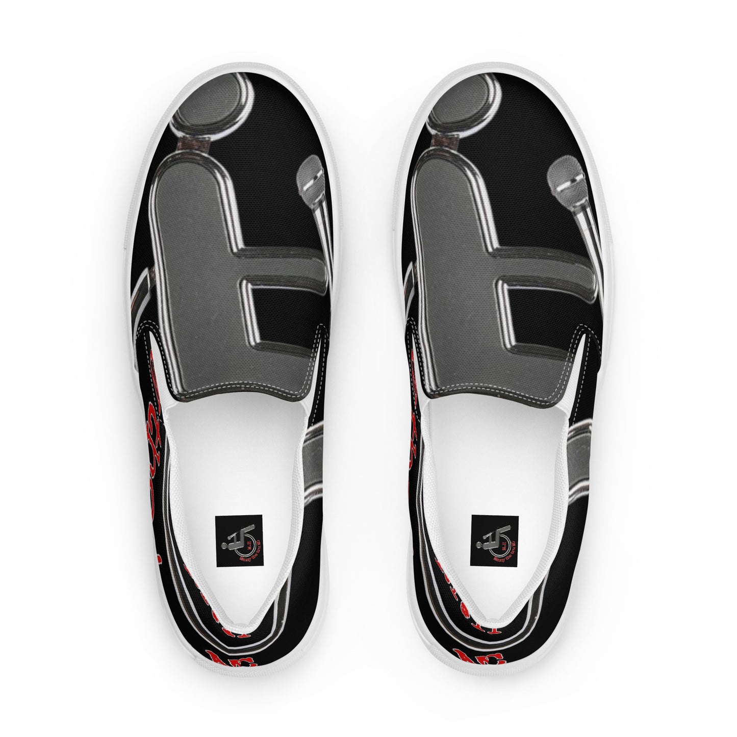 THE TRU MC Men’s slip-on canvas shoes