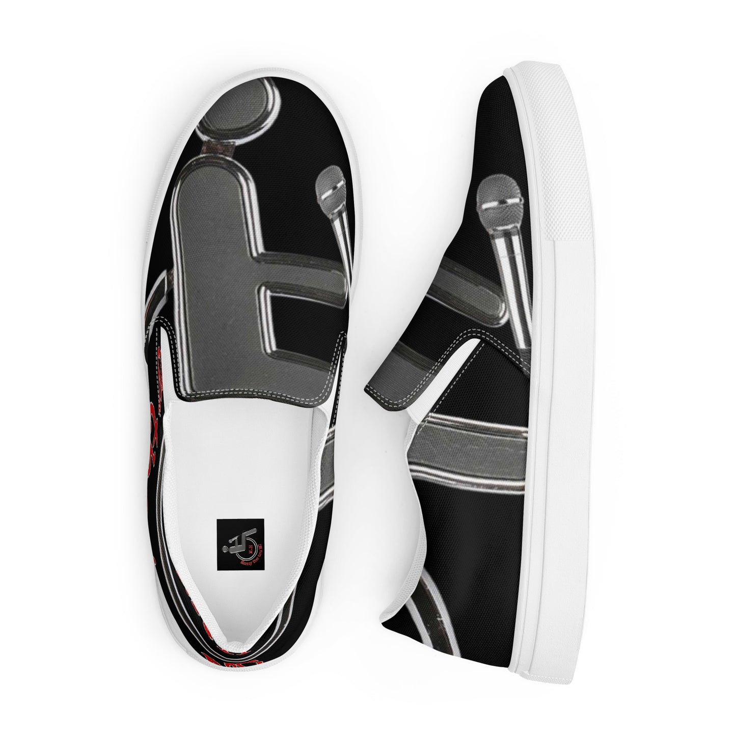 THE TRU MC Men’s slip-on canvas shoes