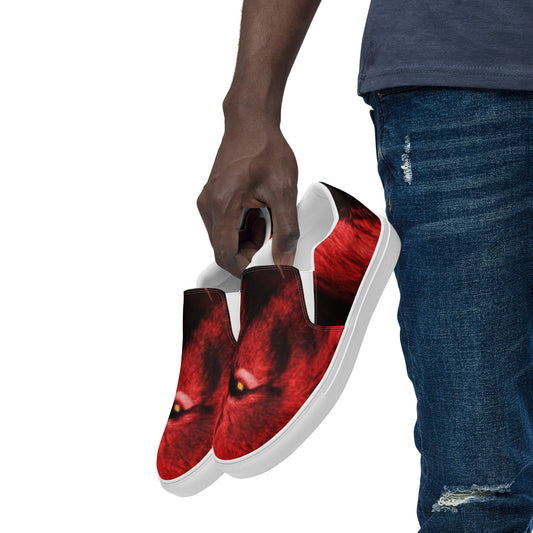 TRU MC MUZIK Men’s slip-on canvas shoes