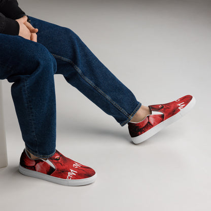 second generation TRU MC MUZIK Men’s slip-on canvas shoes