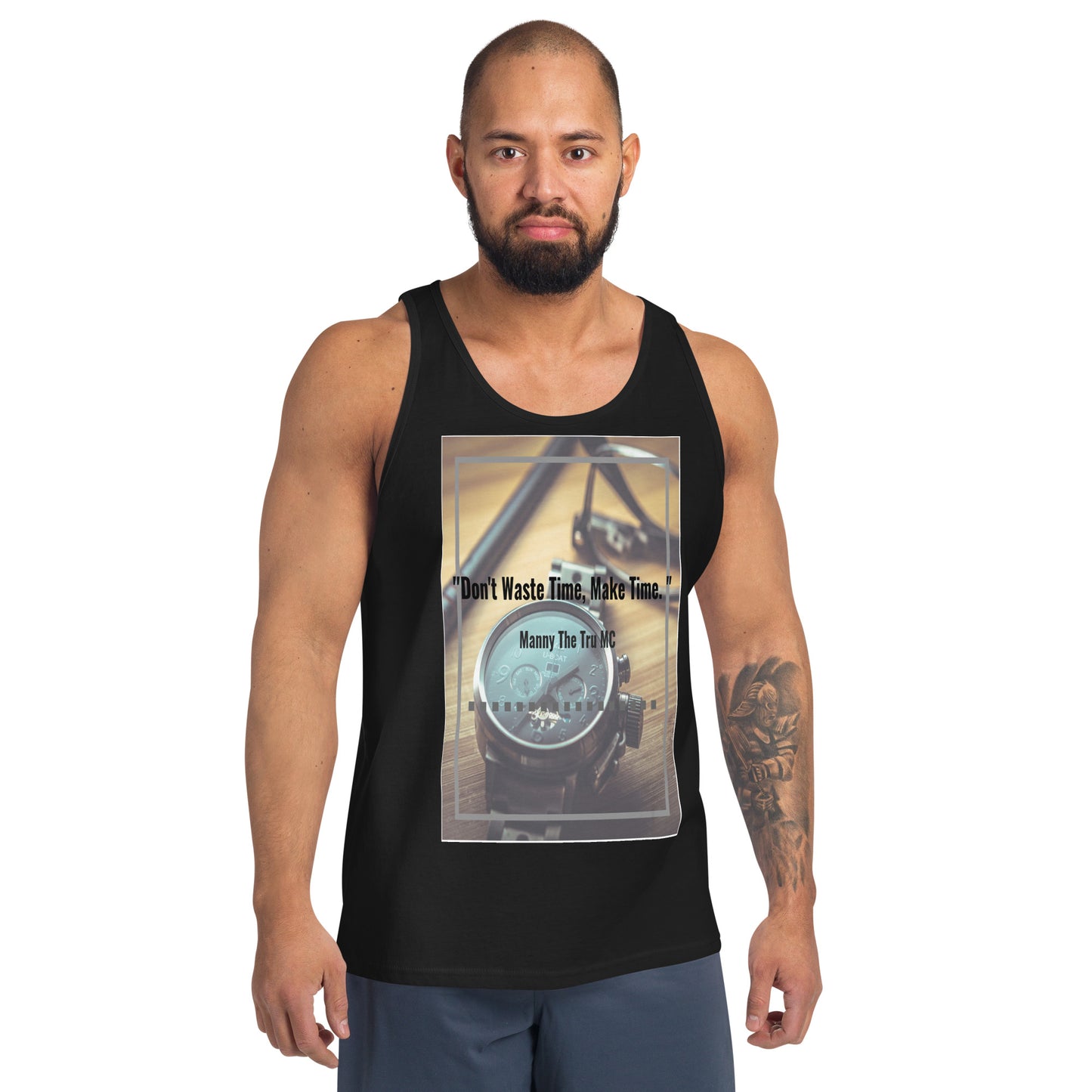 Don't waste time make time Men's Tank Top