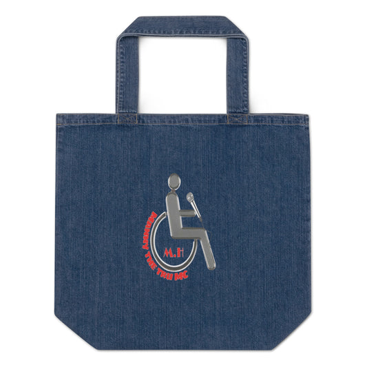 MANNY THE TRU MC Organic denim tote bag