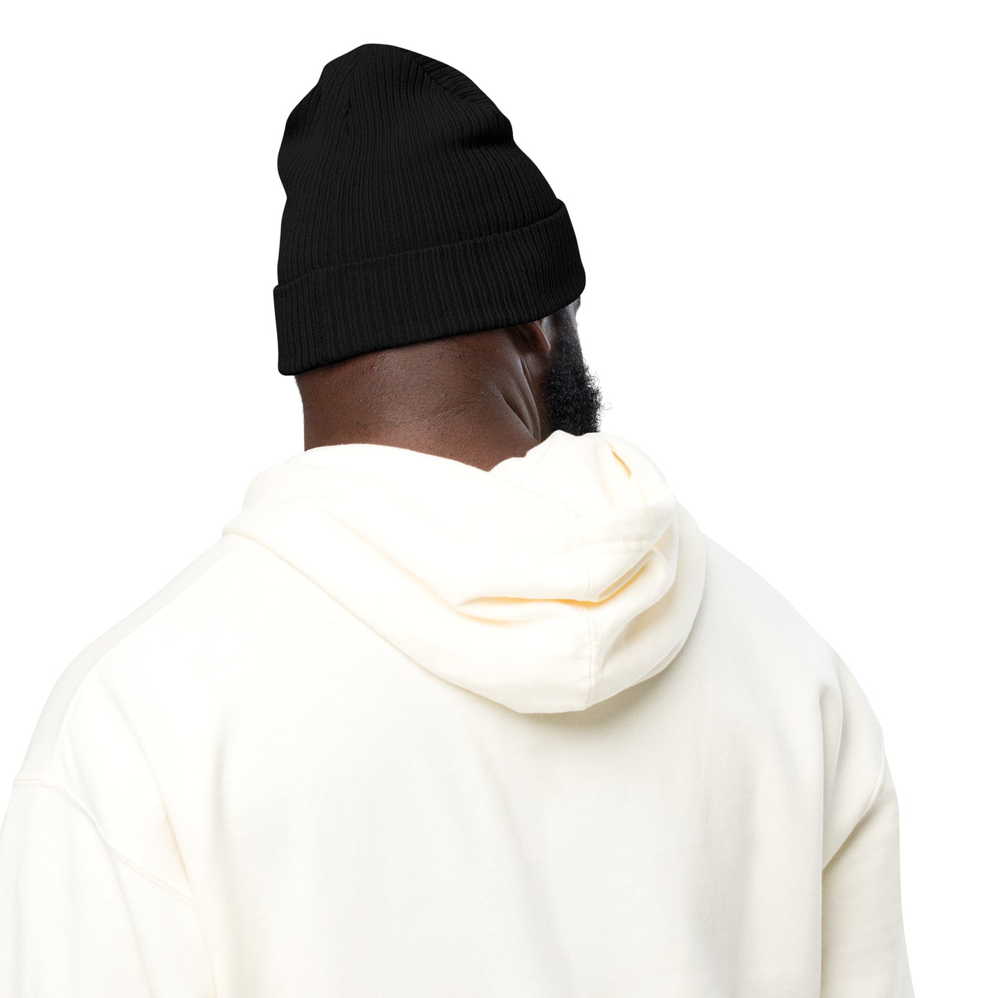 MANNY THE TRU MC Organic ribbed beanie