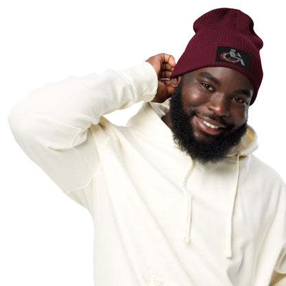 MANNY THE TRU MC Organic ribbed beanie