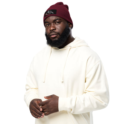 MANNY THE TRU MC Organic ribbed beanie