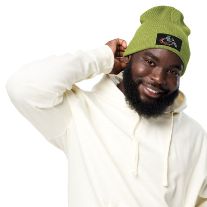 MANNY THE TRU MC Organic ribbed beanie