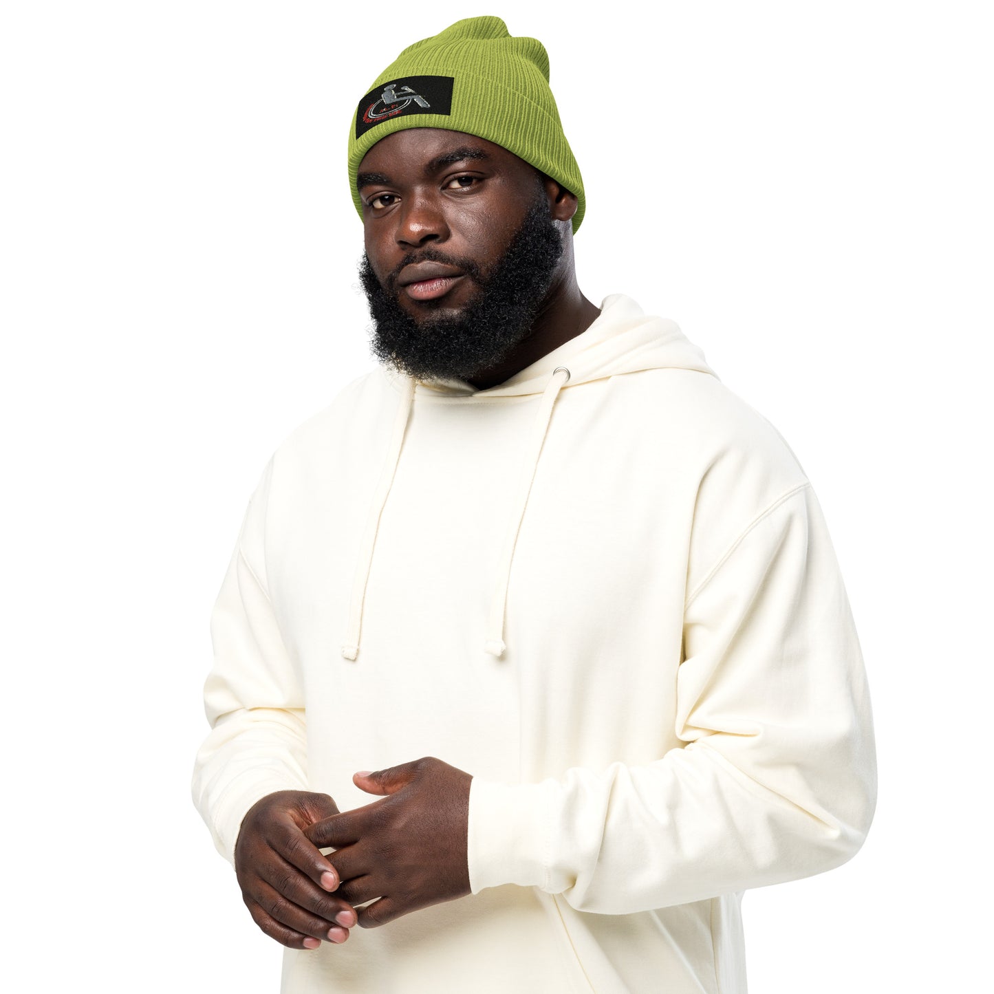 MANNY THE TRU MC Organic ribbed beanie