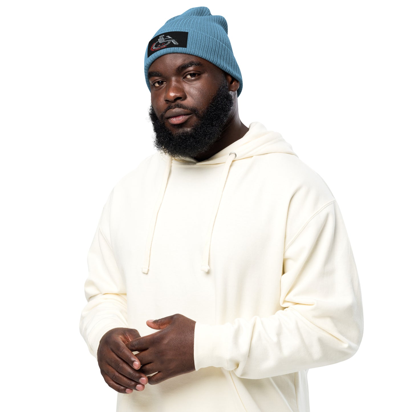 MANNY THE TRU MC Organic ribbed beanie