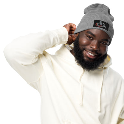 MANNY THE TRU MC Organic ribbed beanie