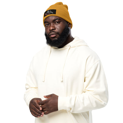 MANNY THE TRU MC Organic ribbed beanie
