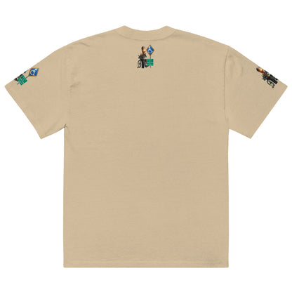Blood Sweat & Tears from Dirt 2 Glory Oversized faded t-shirt
