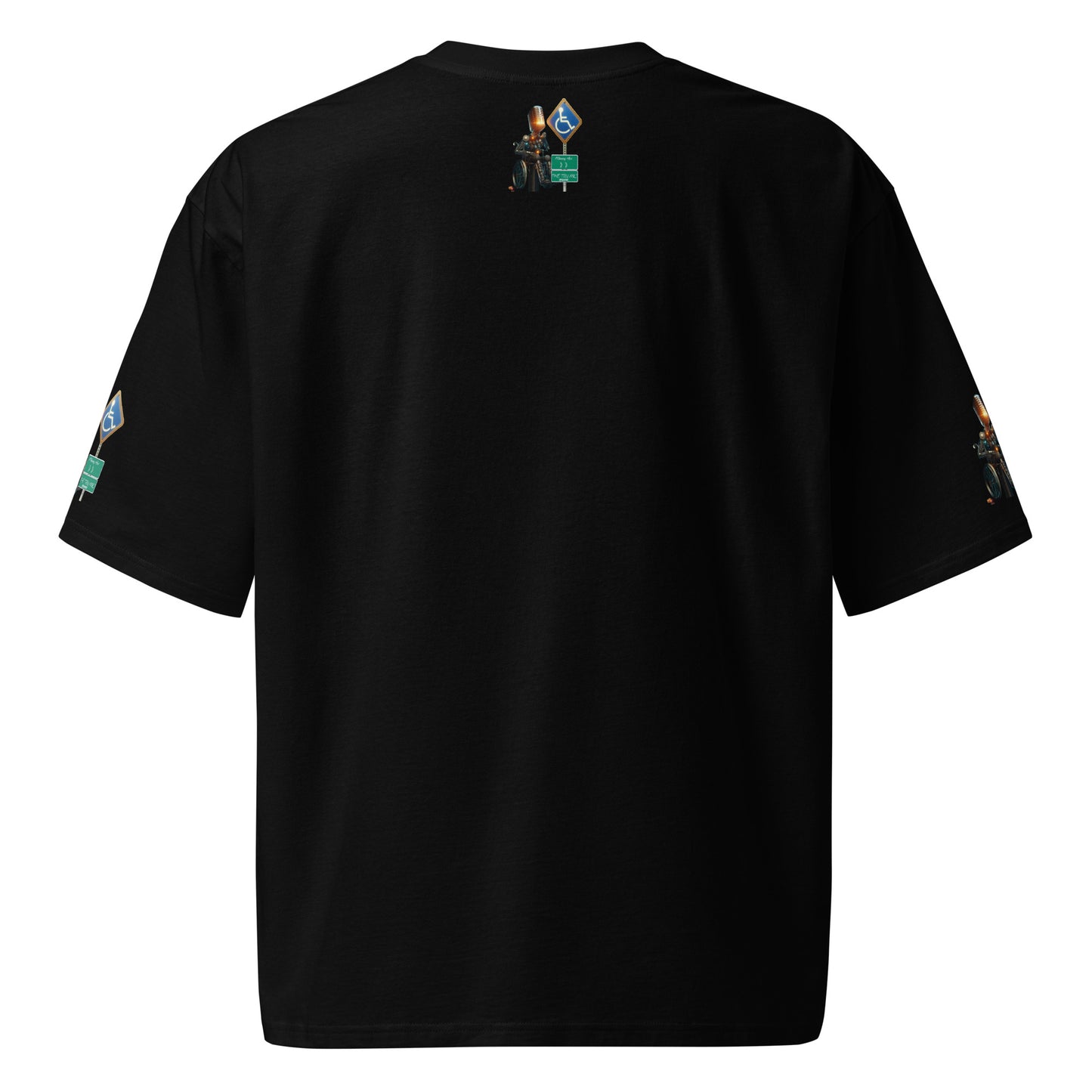 MANNY THE TRU MC Oversized heavyweight t-shirt