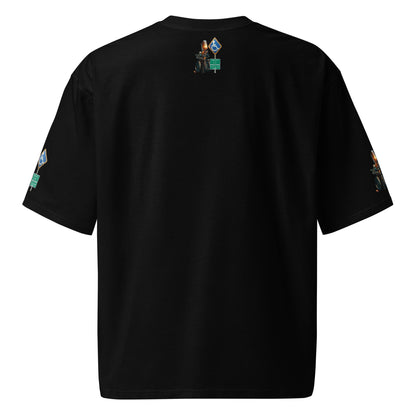 MANNY THE TRU MC Oversized heavyweight t-shirt
