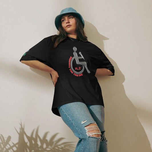 MANNY THE TRU MC Oversized heavyweight t-shirt