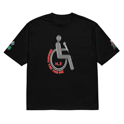 MANNY THE TRU MC Oversized heavyweight t-shirt