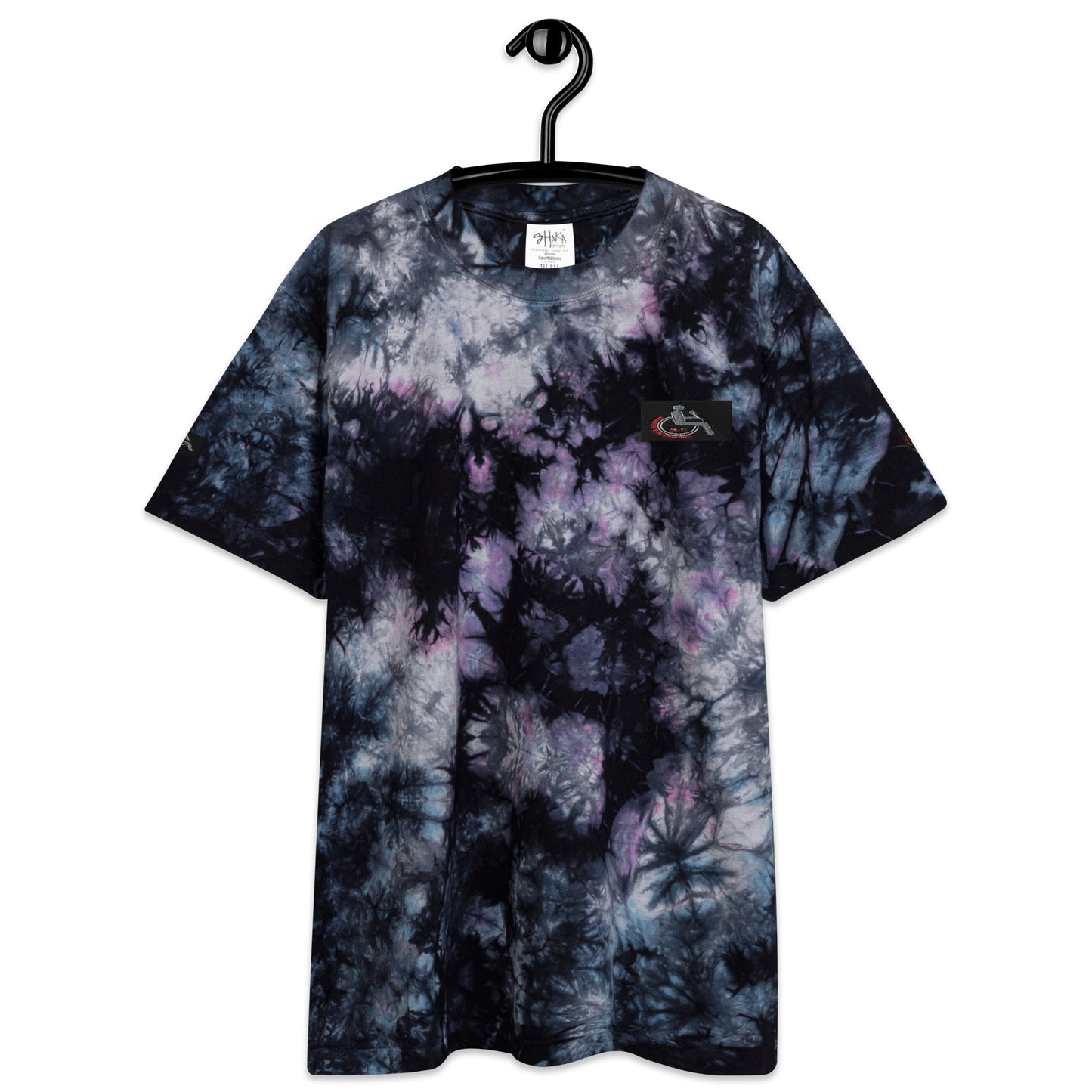MANNY THE TRU MC Oversized tie-dye t-shirt