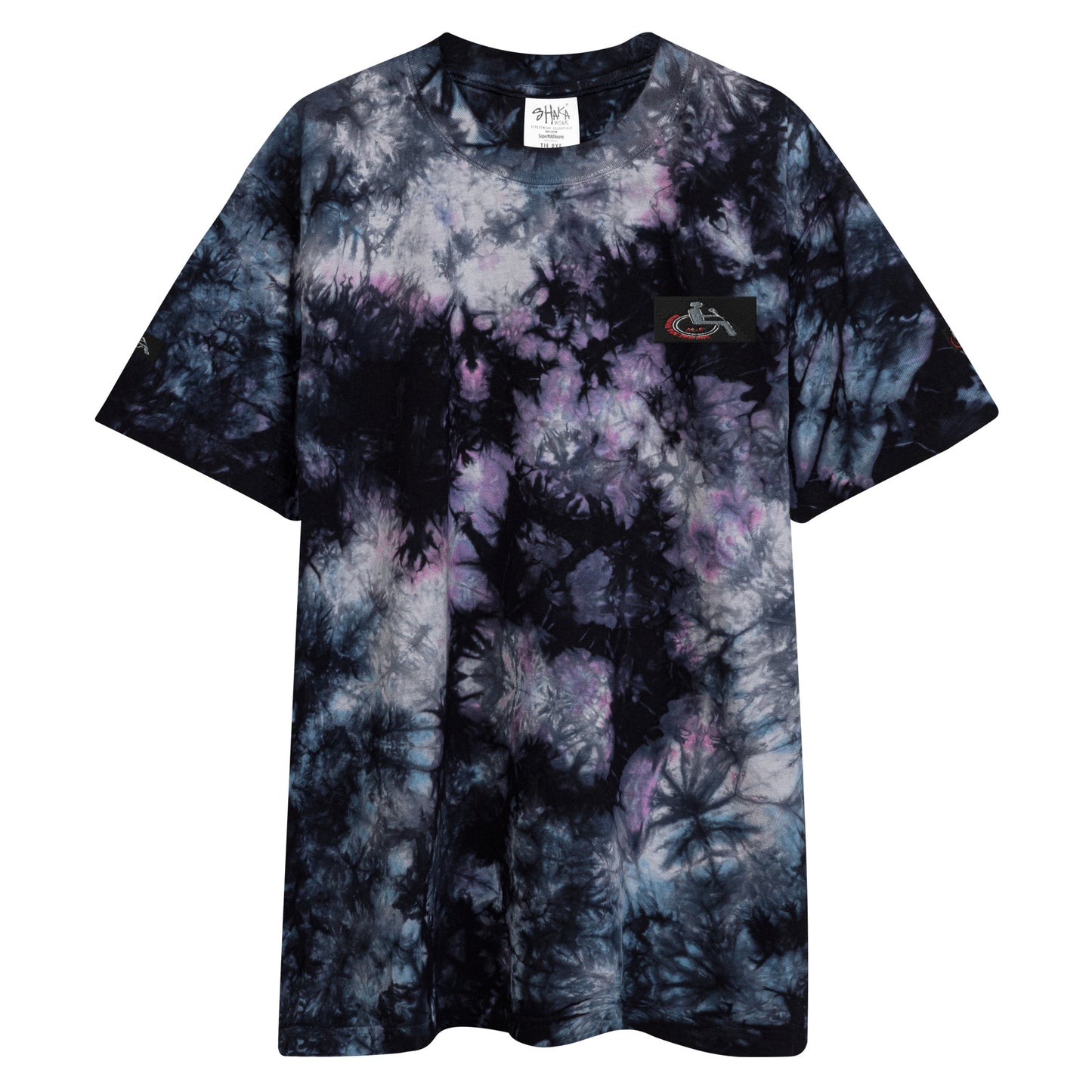MANNY THE TRU MC Oversized tie-dye t-shirt