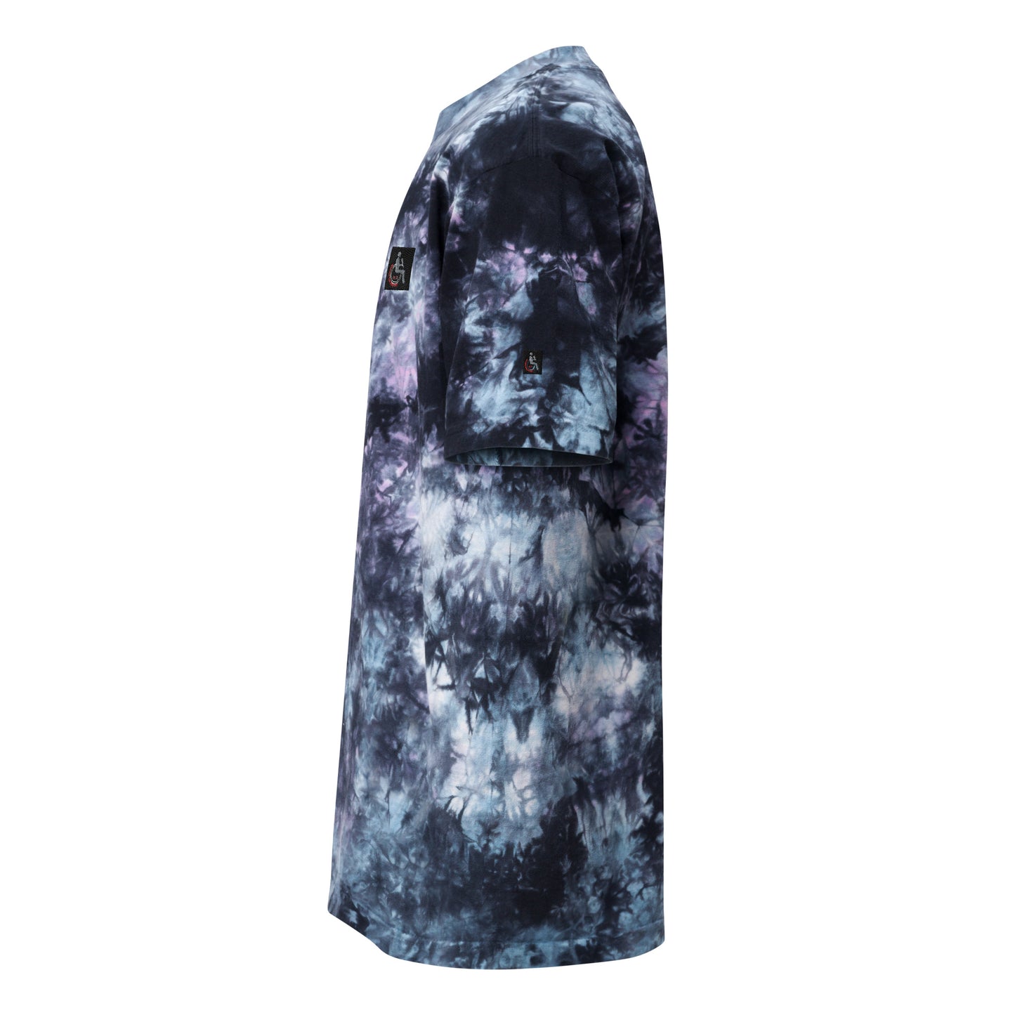 MANNY THE TRU MC Oversized tie-dye t-shirt