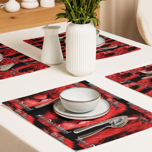 TRU MC MUZIK Placemat Set