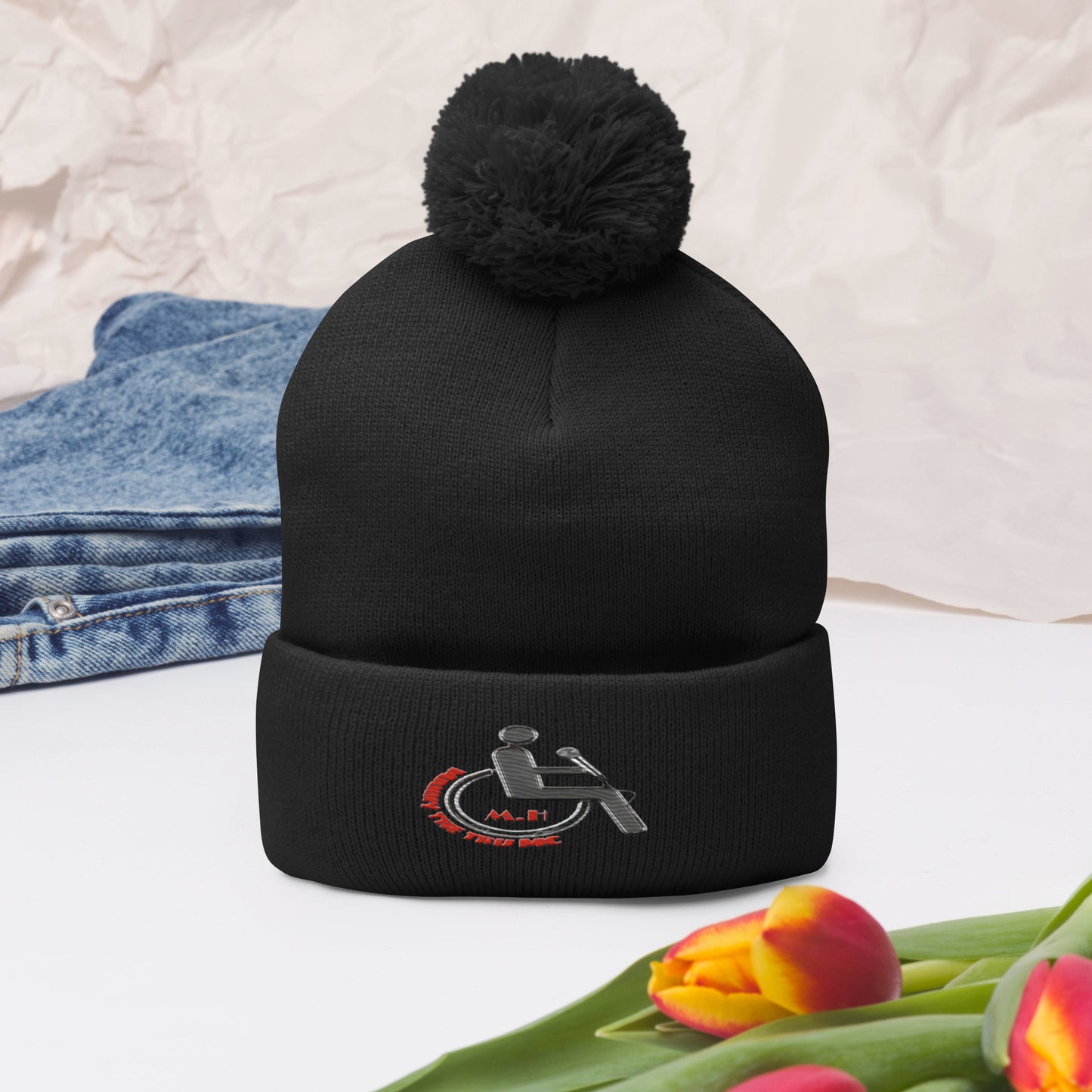 MANNY THE TRU MC Pom-Pom Beanie