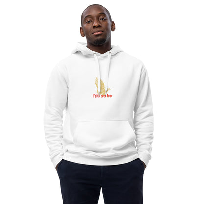 Faith over fear Premium eco hoodie