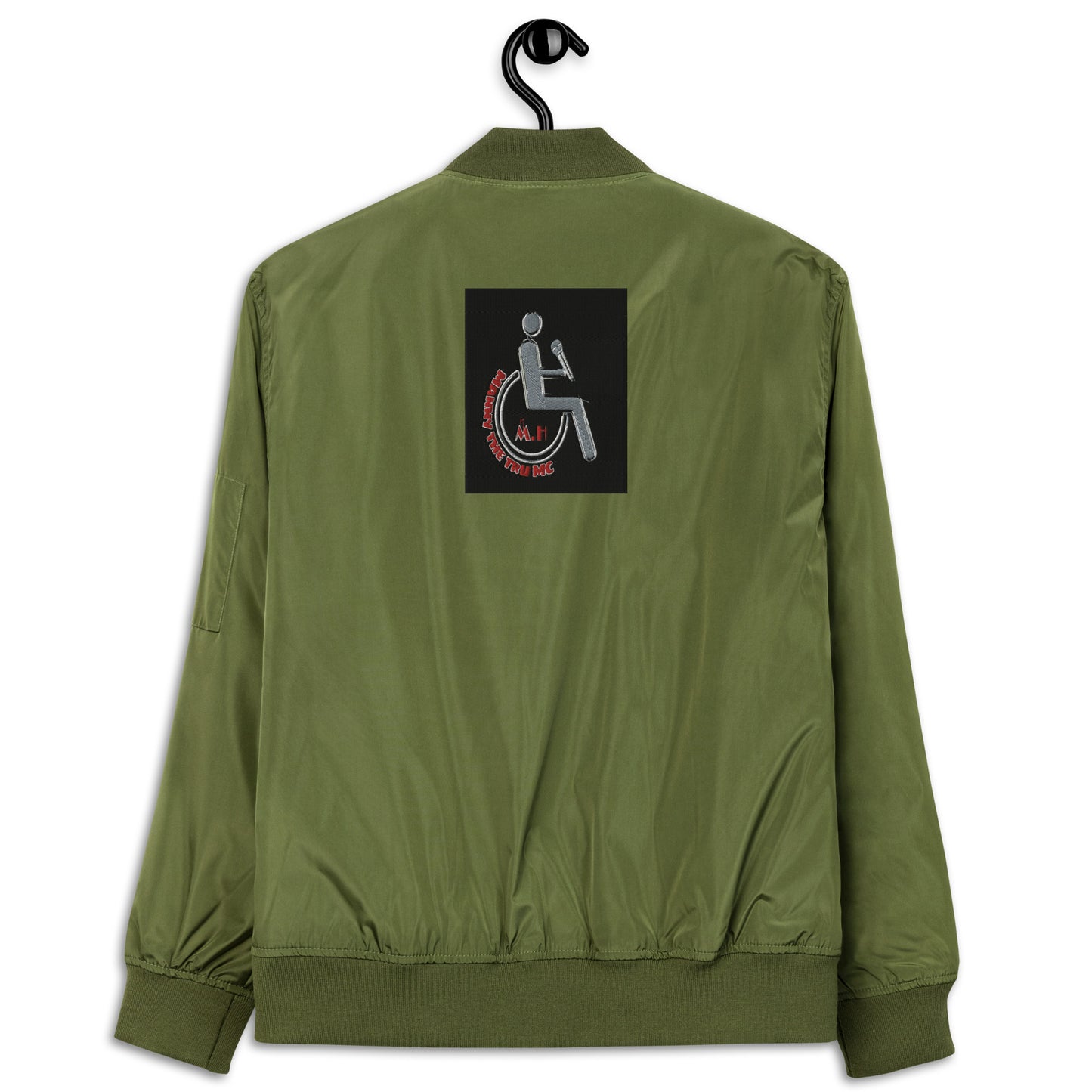 MANNY THE TRU MC Premium recycled bomber jacket
