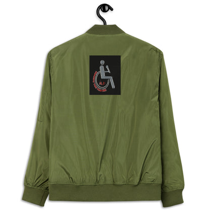 MANNY THE TRU MC Premium recycled bomber jacket