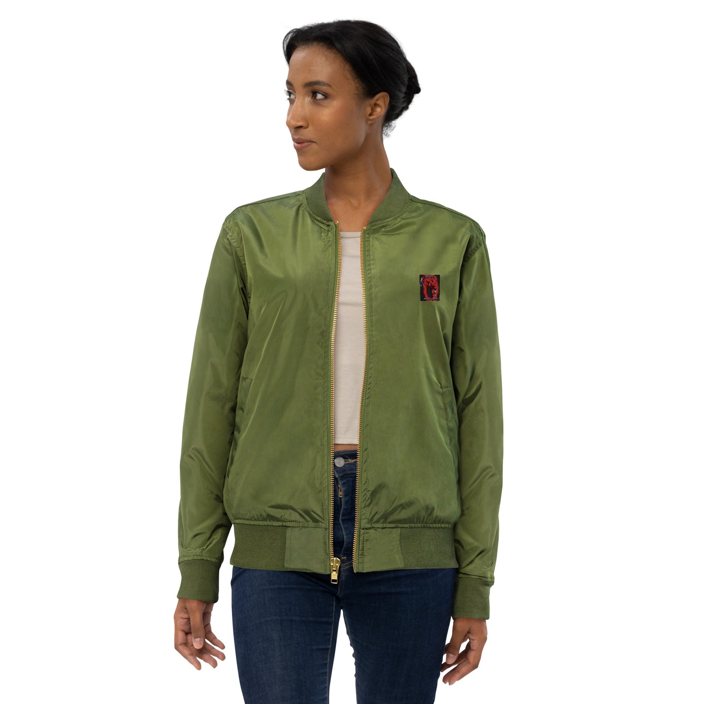 TRU MC MUZIK Premium recycled bomber jacket