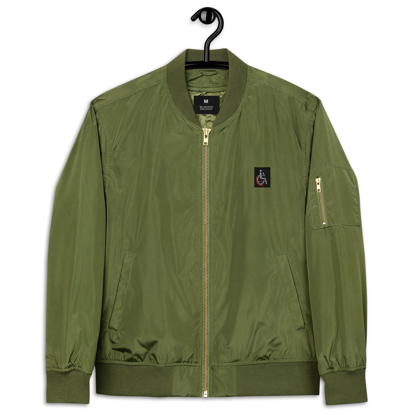 MANNY THE TRU MC Premium recycled bomber jacket
