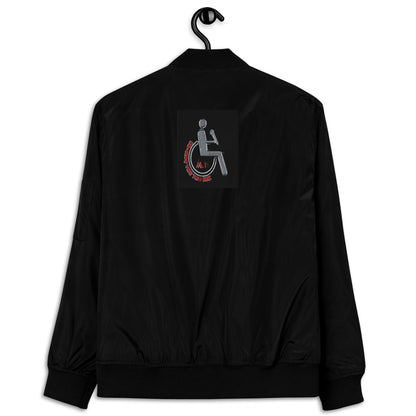 MANNY THE TRU MC Premium recycled bomber jacket