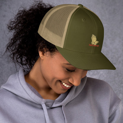 Faith over fear Trucker Cap