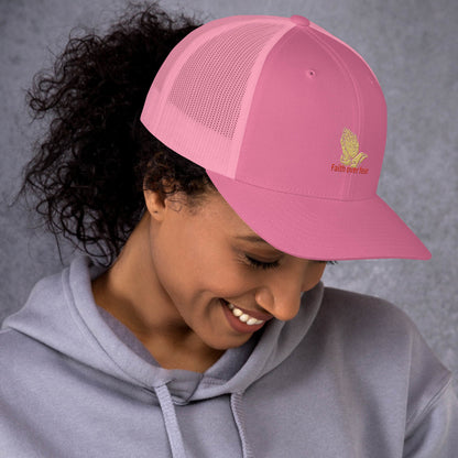 Faith over fear Trucker Cap