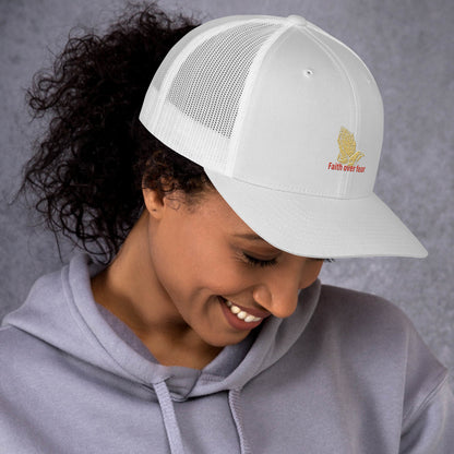 Faith over fear Trucker Cap