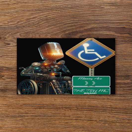 THE TRU MC BRAND Set of business cards