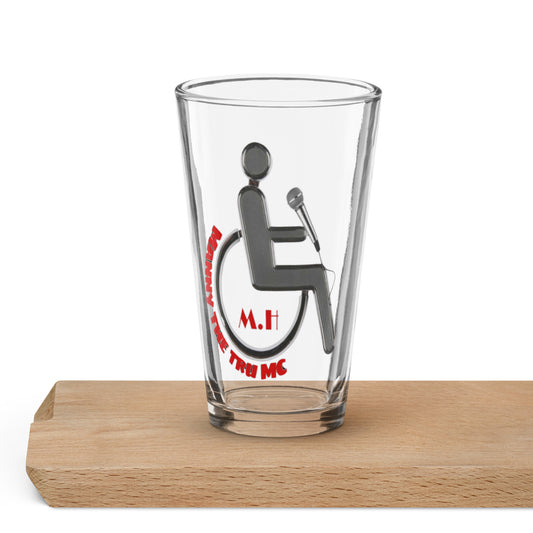 MANNY THE TRU MC Shaker pint glass