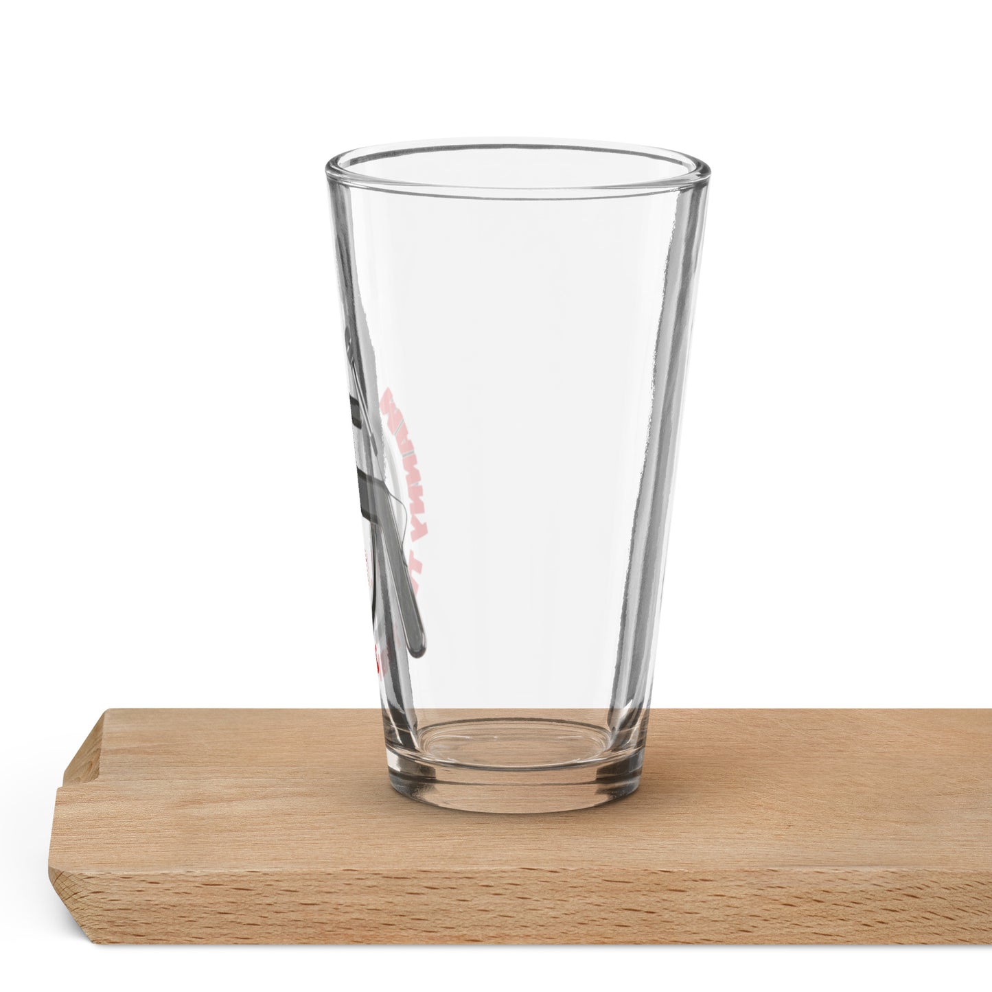 MANNY THE TRU MC Shaker pint glass